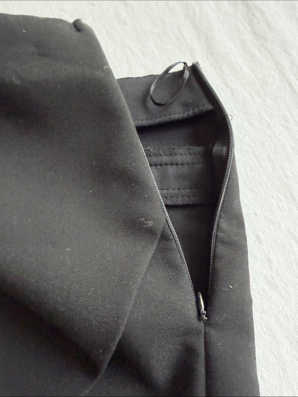 Zara Black Wrap Front Mini Skort- small NWT - Picture 3 of 6